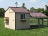 8x15 Brown Roof and Trim